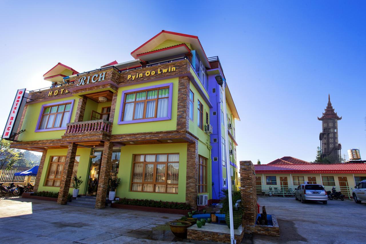 Hotel Rich Pyin Oo Lwin Kültér fotó