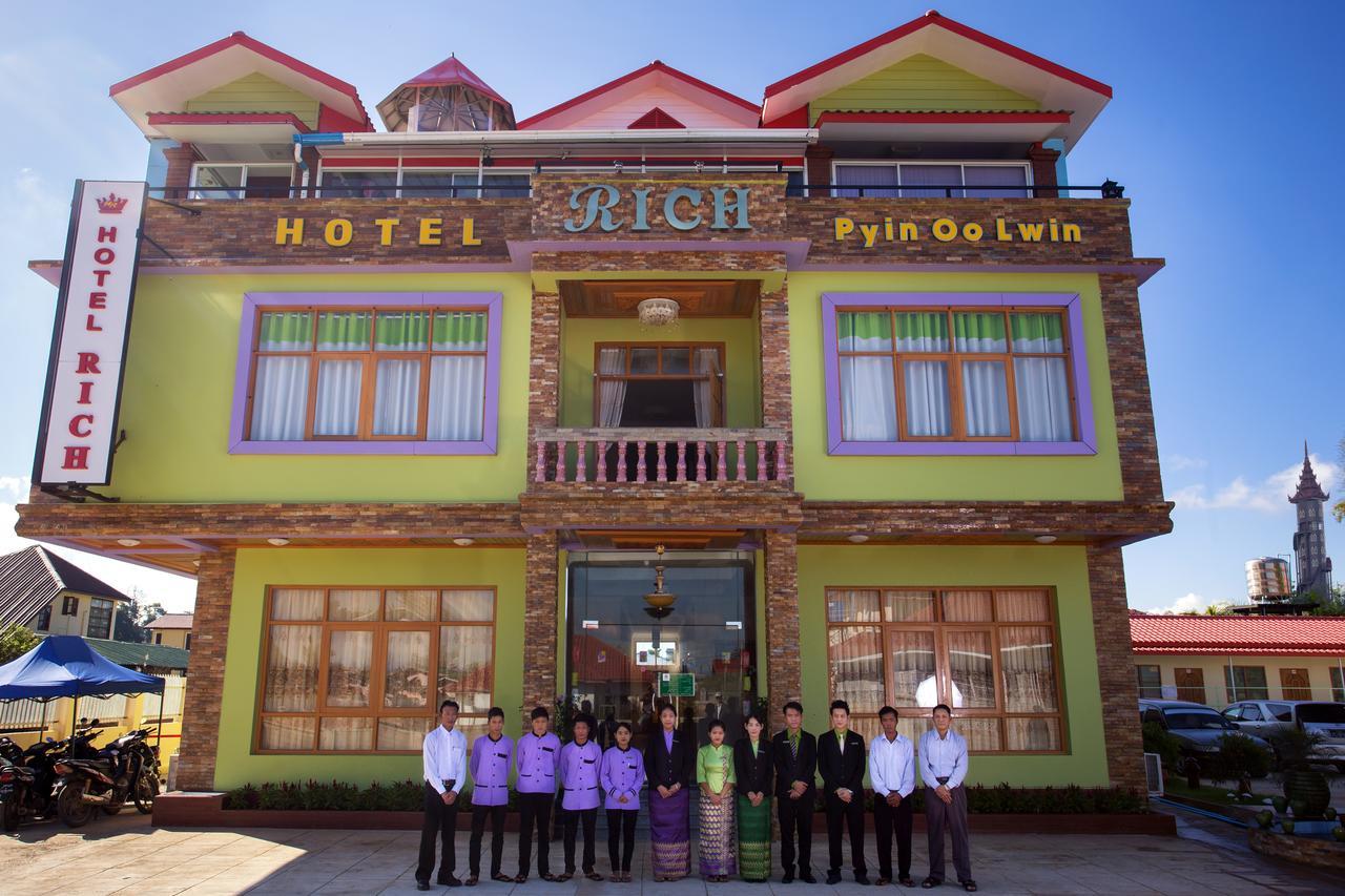 Hotel Rich Pyin Oo Lwin Kültér fotó